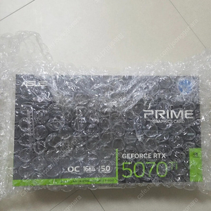 asus prime rtx 5070ti oc d7 16gb 판매합니다