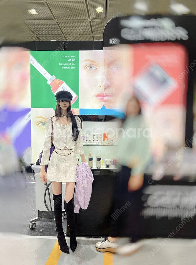 Vy스튜디오 크림 소다칩 트위드 세트 새상품🤍 라비수 ...--3
