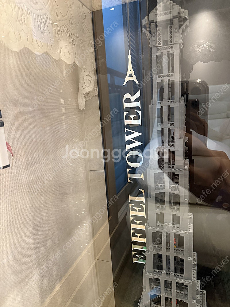 10181 에펠탑 판매해요 [장식장 포함]--2