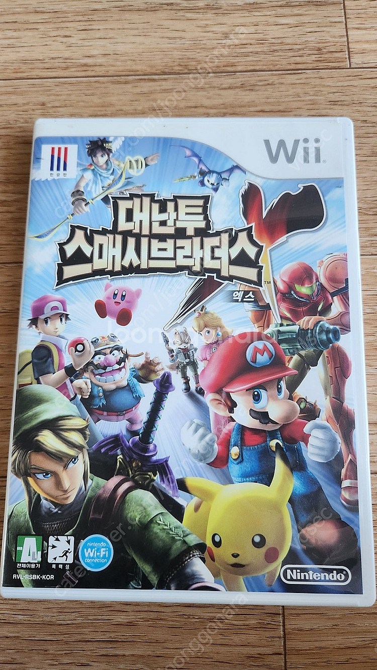 닌텐도 wii 대난투 스매시브라더스--0