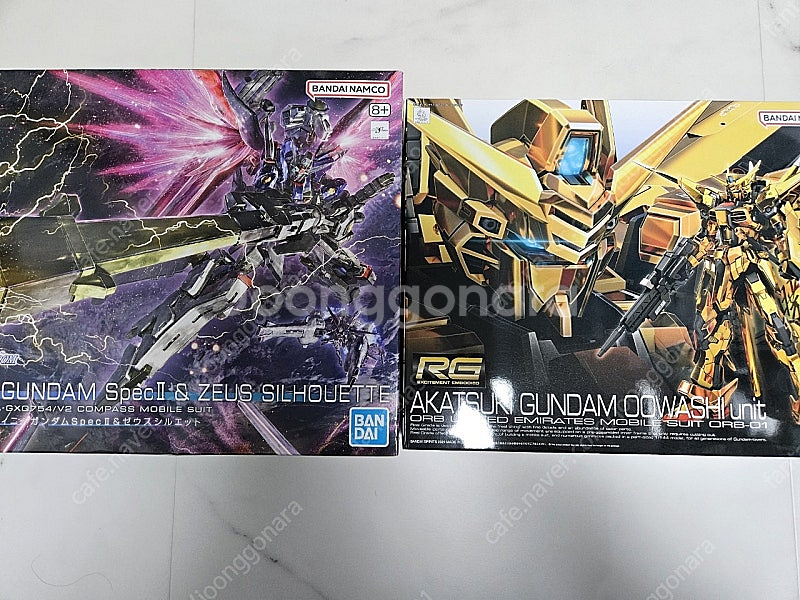 hg 데스티니 스펙2 제우스 실루엣+rg아카츠키 팝니다--0