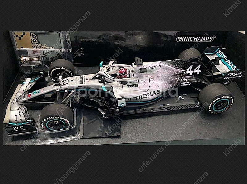 F1 머신 메르세데스 루이스해밀턴 미니챔프 1:18--0