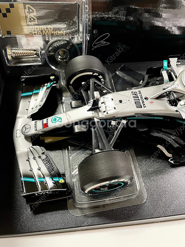 F1 머신 메르세데스 루이스해밀턴 미니챔프 1:18--3