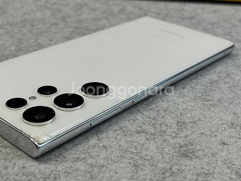 갤럭시S22울트라 화이트 512G 미세파손 무잔상 대용량 단말기 실사용추천 30만 판매합니다--6