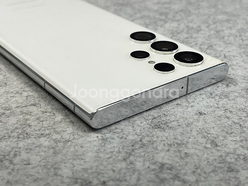 갤럭시S22울트라 화이트 512G 미세파손 무잔상 대용량 단말기 실사용추천 30만 판매합니다--7