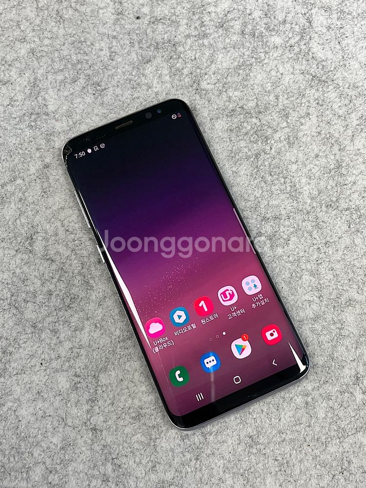 갤럭시S8 블루 64G 액정 초미세파손 가성비 단말기 ...--3