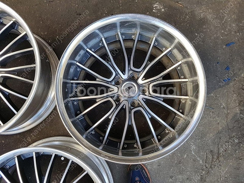 WORK 19인치 휠. 제네시스BH EQ900 G80 ...--9