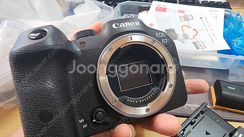 캐논 EOS R7 + 18-150렌즈 세트/박스풀--3