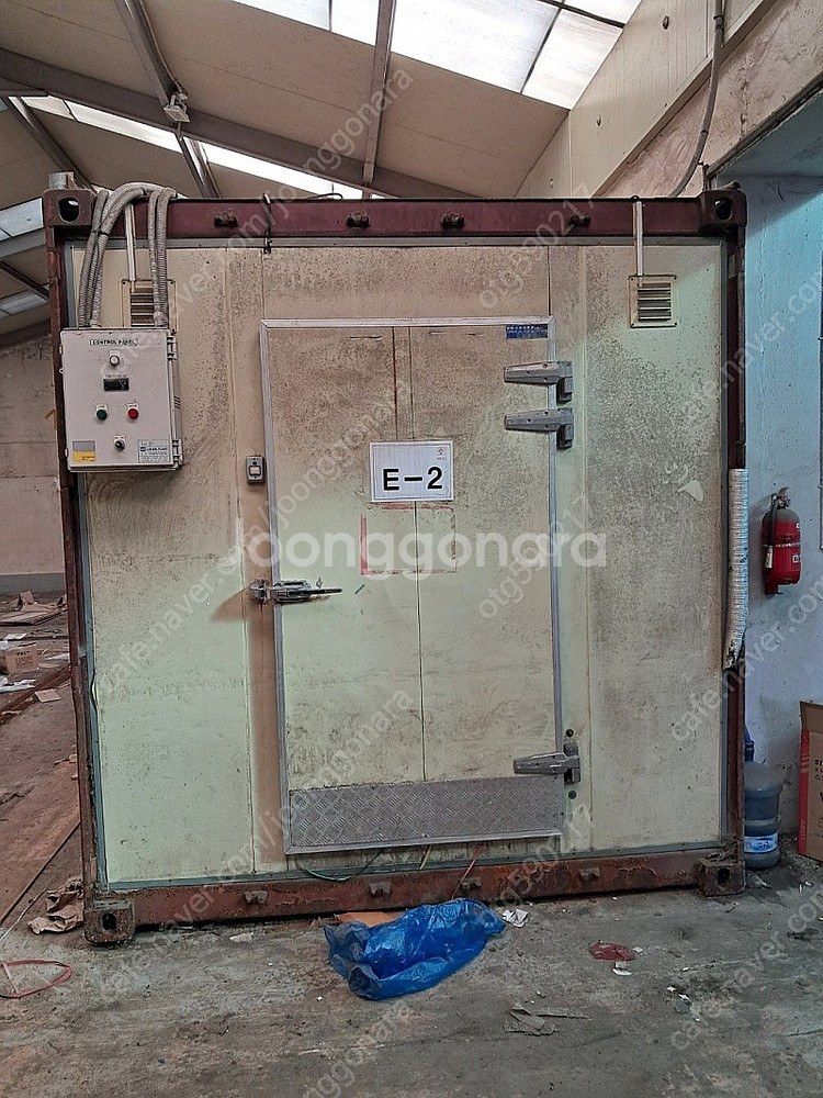 40피트 냉동 컨테이너 25이하까지 내려감 상태 매우 좋음--1