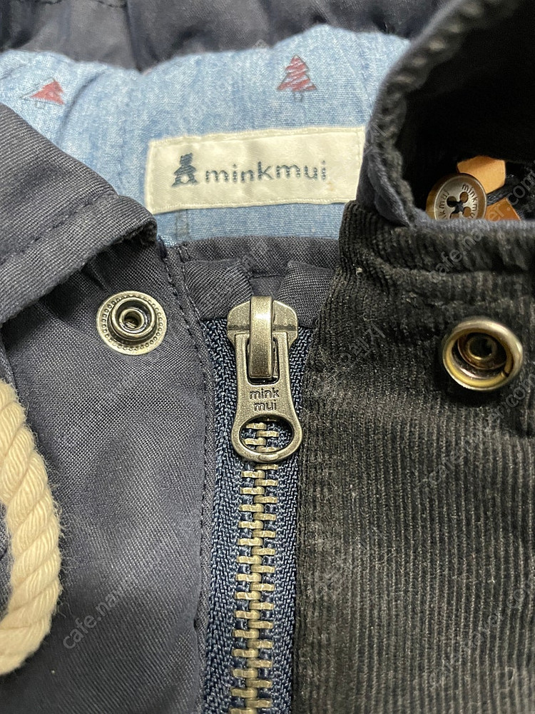 밍크뮤 봄 가을 간절기 아기 유아 자켓 점퍼 110--4