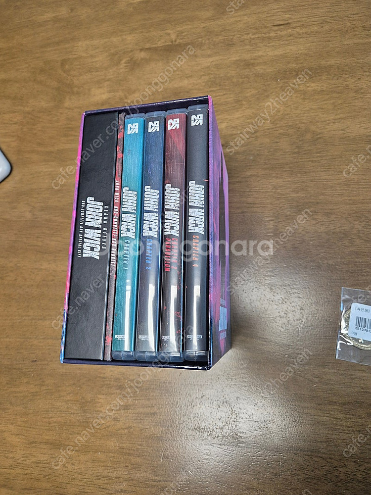 존윅 4K 블루레이 UHD 1~4 합본 박스세트 (4D...--2