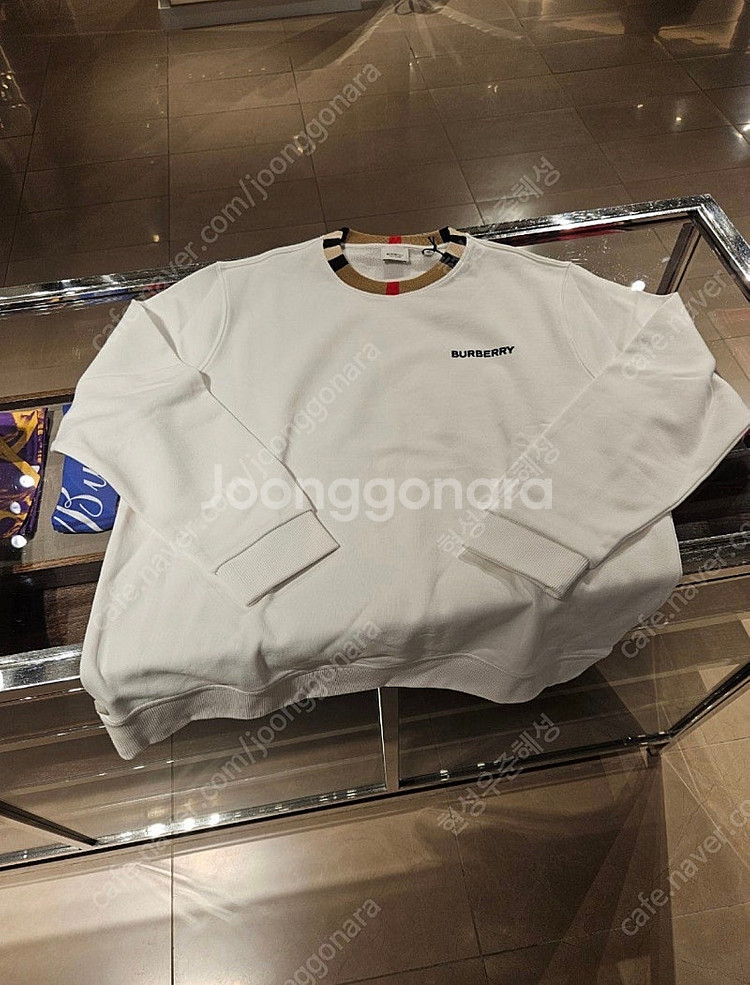 버버리 제라드 스웻 맨투맨 xs--0