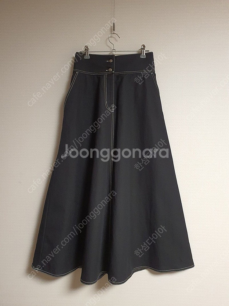 막스마라 Max Mara 하이웨스트 플레어 롱 스커트 ...--2