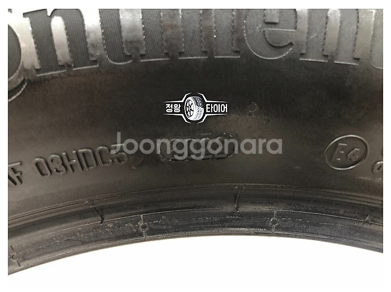 중고타이어 콘티넨탈 크로스컨택트 RX 235/55R19...--5