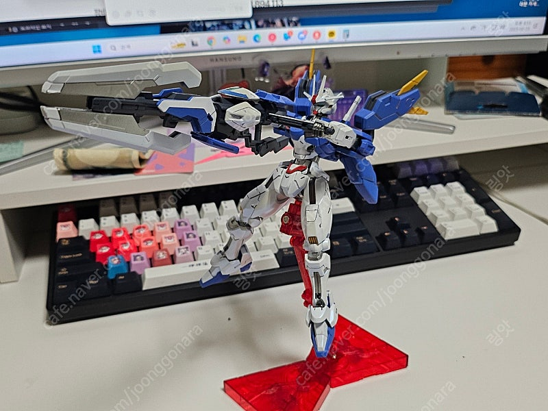 HG 에어리얼 개수형,르브리스 울 도색작 판매합니다. 건담/건프라/프라모델 이미지