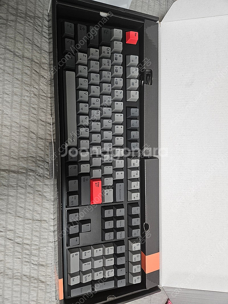 덱 CBL 108XT 캐리어 유무선 키보드 갈축--0