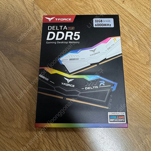 TeamGroup T-Force DDR5-6000 CL30 Delta RGB 패키지 (32GB(16Gx2)) 판매합니다