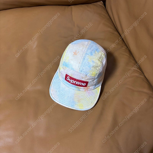 Supreme 슈프림 캠프캡 모자 (Multi Color Dyed)