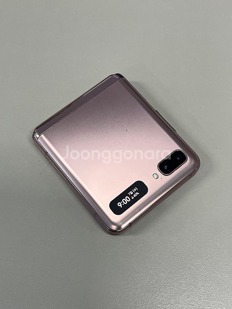 갤럭시Z플립 5G 브론즈 256G 미파손 무잔상 외관 ...--1