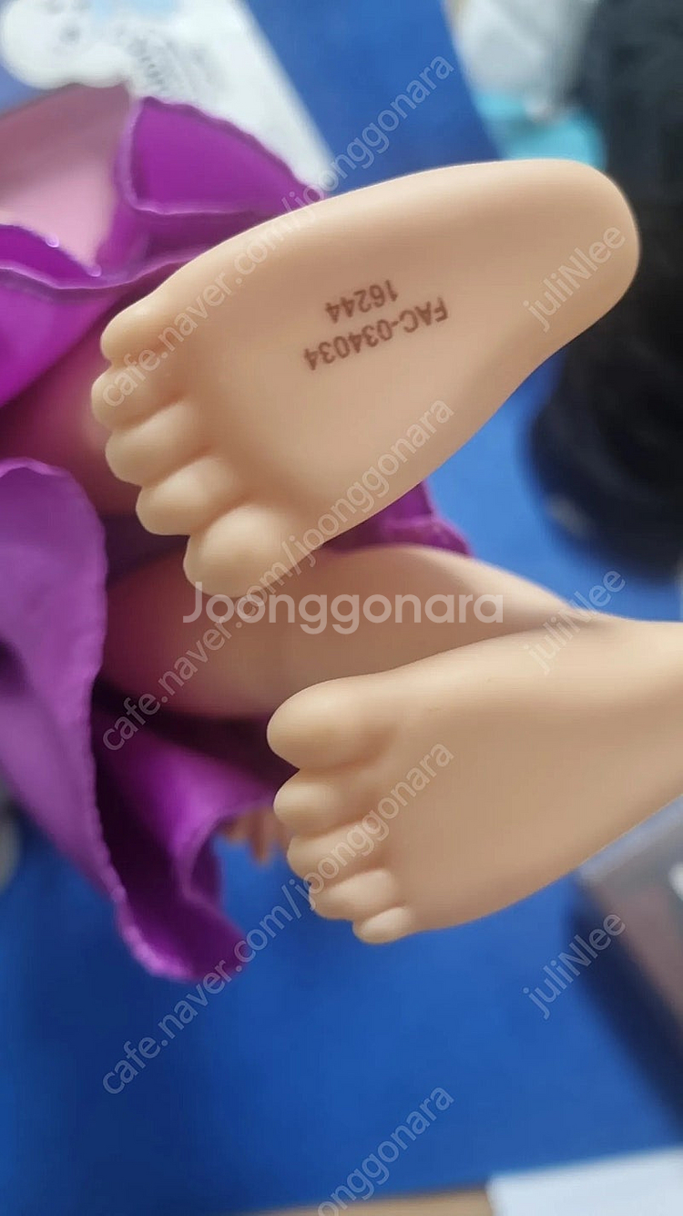 디즈니 베이비돌 라푼젤 인형 택포2만--4