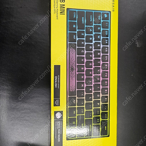 Corsair K65 RGB MINI 은축, 영문 레이아웃 판매합니다