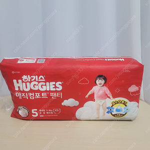 하기스 매직컴포트 5단계 팬티형 팝니다.