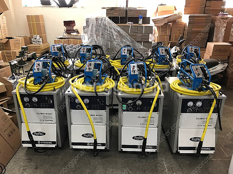 [판매]중고 효성CO2용접기세트 PROPAC 600A팝...--7