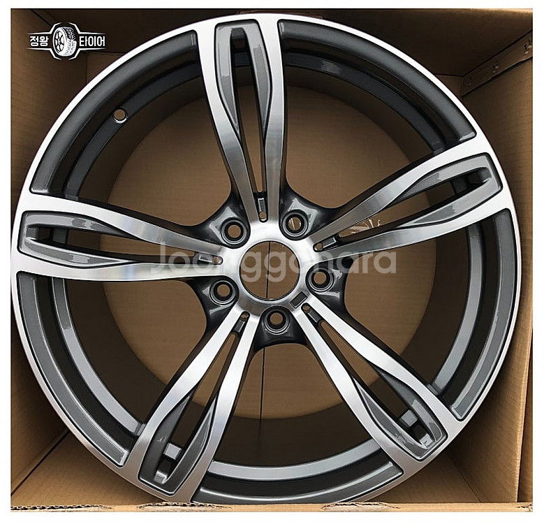 신품 휠 BMW M5 19인치 건메탈 휠 F바디 전용--7