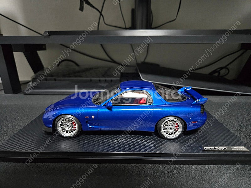 이그니션 모델 마쯔다 RX-7 1:18 다이캐스트--3