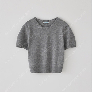 타낫 T/T Tova half knit (gray) 반팔 니트 그레이 새상품