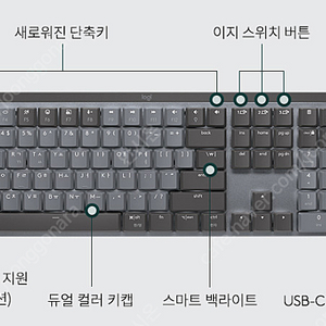 로지텍 MX MECHANICAL 무선 기계식 키보드