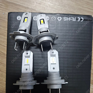 H7 LED 12V 헤드라이트 전구4EA