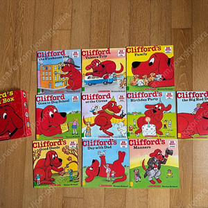 (정품) Clifford's Big Red Box 클리포드 페이퍼백 10종 박스 세트