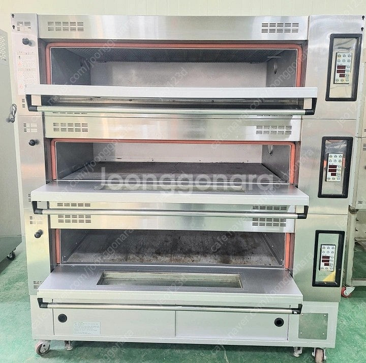대흥 소프트밀 3매3단 데크오븐.(돌판+스팀)--3
