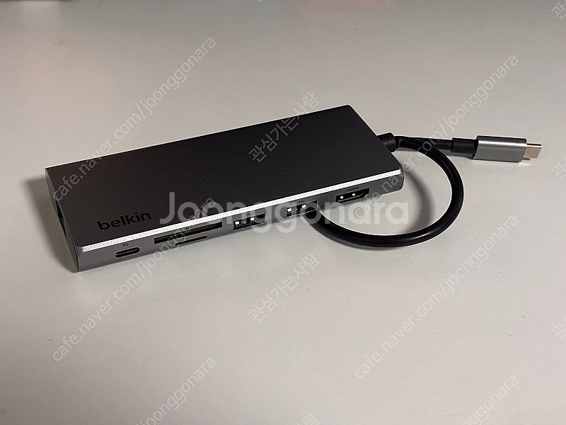 벨킨 7in1 USB C타입 멀티 포트 어댑터 허브 I...--0