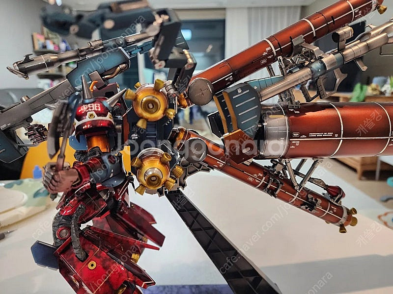 MG 사이코자쿠 시난주 건담 도색작 커스텀 썬더볼트 자...--6