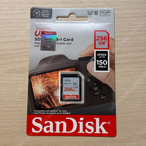 Sandisk Ultra 256GB 샌디스크 울트라 SD카드 미개봉 새제품 샌디스크코리아 정품 판매합니다 서울 직거래