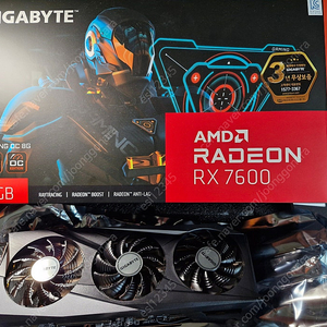 기가바이트 그래픽카드 라데온 RX 7600