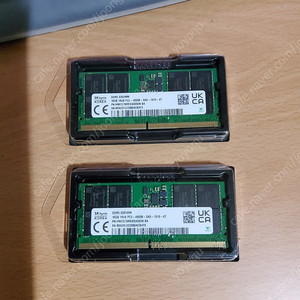 하이닉스 노트북 ddr5 4800 16G 2개 팔아유 택포