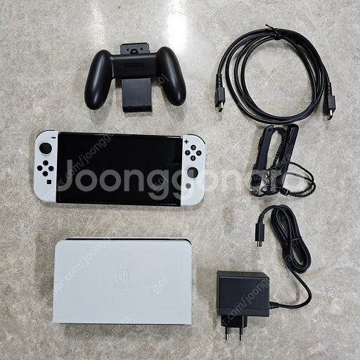 닌텐도 스위치 OLED+포켓몬 브릴리언트 다이아몬드--0
