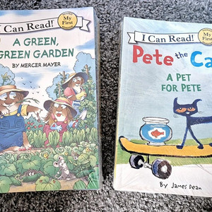 잠수네추천리더스 I can read. pete the cat 10권.little critter 15권 새책