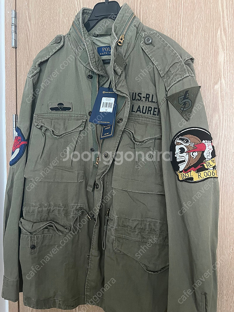 폴로 해골 야상--0