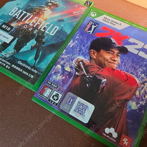 XBOX 게임 CD 팝니다 (배틀필드2042 + PGA2K23)