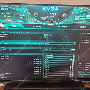 I9 10900X X299 에브가 EVGA DARK 박스(유)