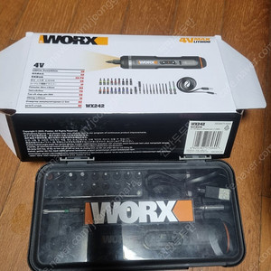 웍스 무선 전동드라이버 worx242