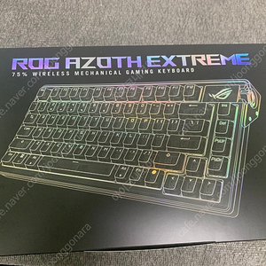 Rog azoth extreme 스톰축 키보드