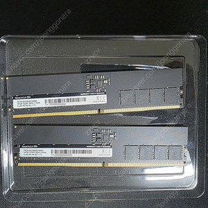 팀그룹 DDR5 램 32GB(16x2) 판매합니다.