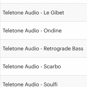 Teletone Audio 거의 전제품 판매합니다.