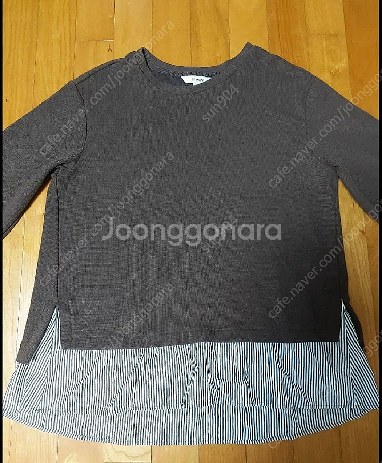 SJWANI SJ와니봄가을니트 브라운갈색니트55~66--1