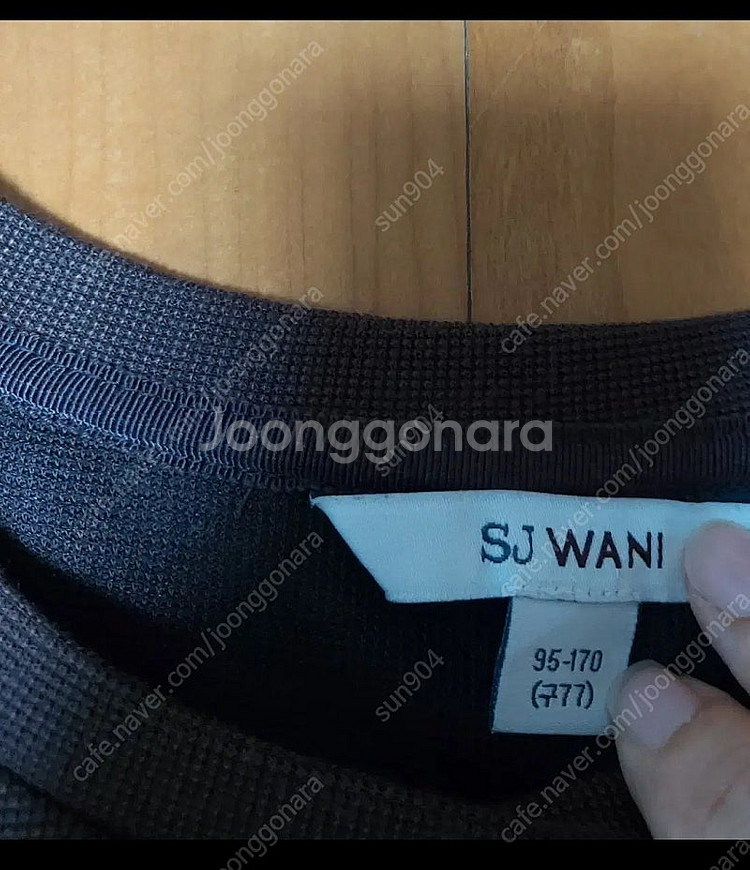 SJWANI SJ와니봄가을니트 브라운갈색니트55~66--2